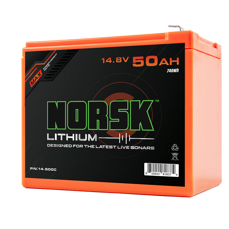 NORSK 14.8V 50AH Lithium Battery with 3 Amp Charger (In Stock Now)