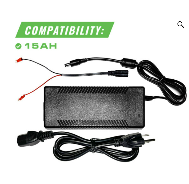 7A 12.6V Rapid Lithium Battery Charger w/ Quick Connect Harness