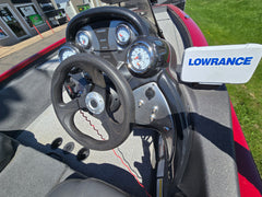 2022 Tracker Pro 175 fishing boat with a 75hp Mercury Outboard