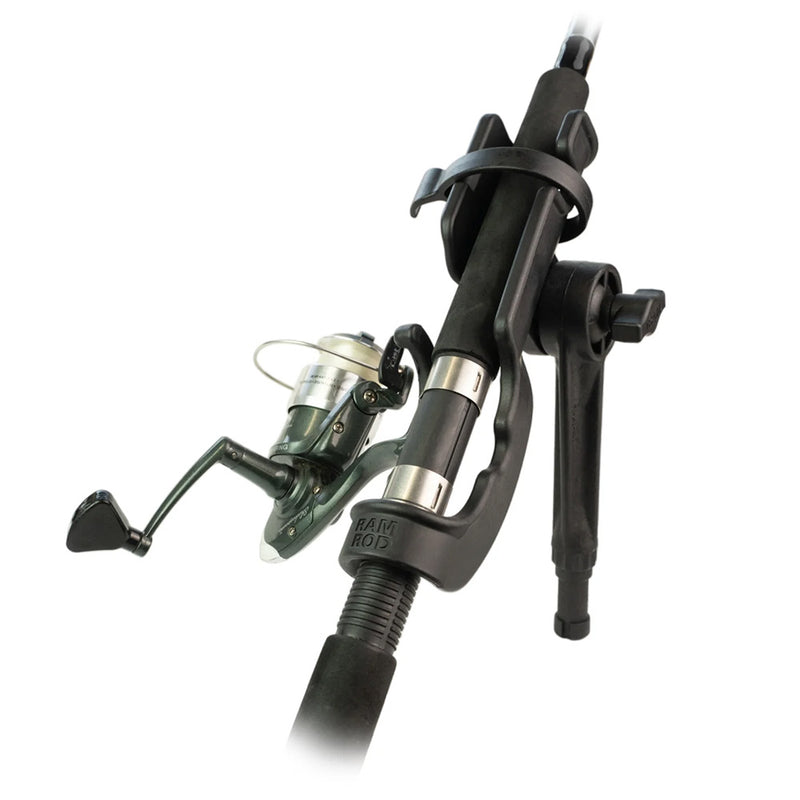 ram rod fishing rod holder Tube 2008 Designed to mount onto a horizontal RAM track in your boat Ram Mount Tough-Tube Fishing Rod