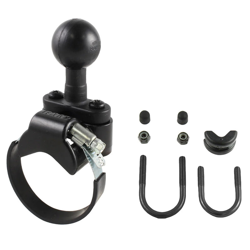 RAM Mount RAM ATV/UTV Ball Base f/Rails Up To 3.15" - Zinc [RAM-231Z-2U]