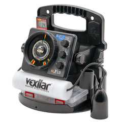 Vexilar FLX-18 Pro Pack II Fishing System w/12 Degree Ice-Ducer DD-100 Vexilar FLX-18 Pro Pack II Fishing System w/12 Degree Ice-Ducer DD-100