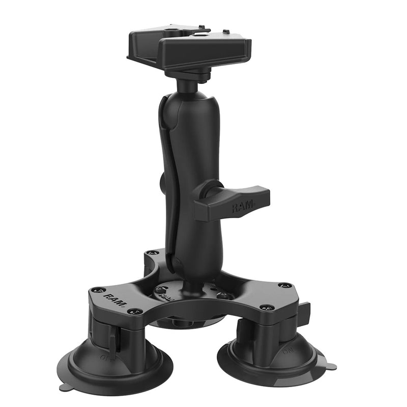 RAM Mount RAM Twist-Lock Triple Suction Heavy Duty Mount f/Starlink Mini [RAP-365-138-STA1U]