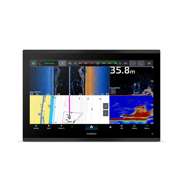 Garmin GPSMAP 9017xsv Premium Chartplotter/Sonar Combo w/Worldwide Bas ...