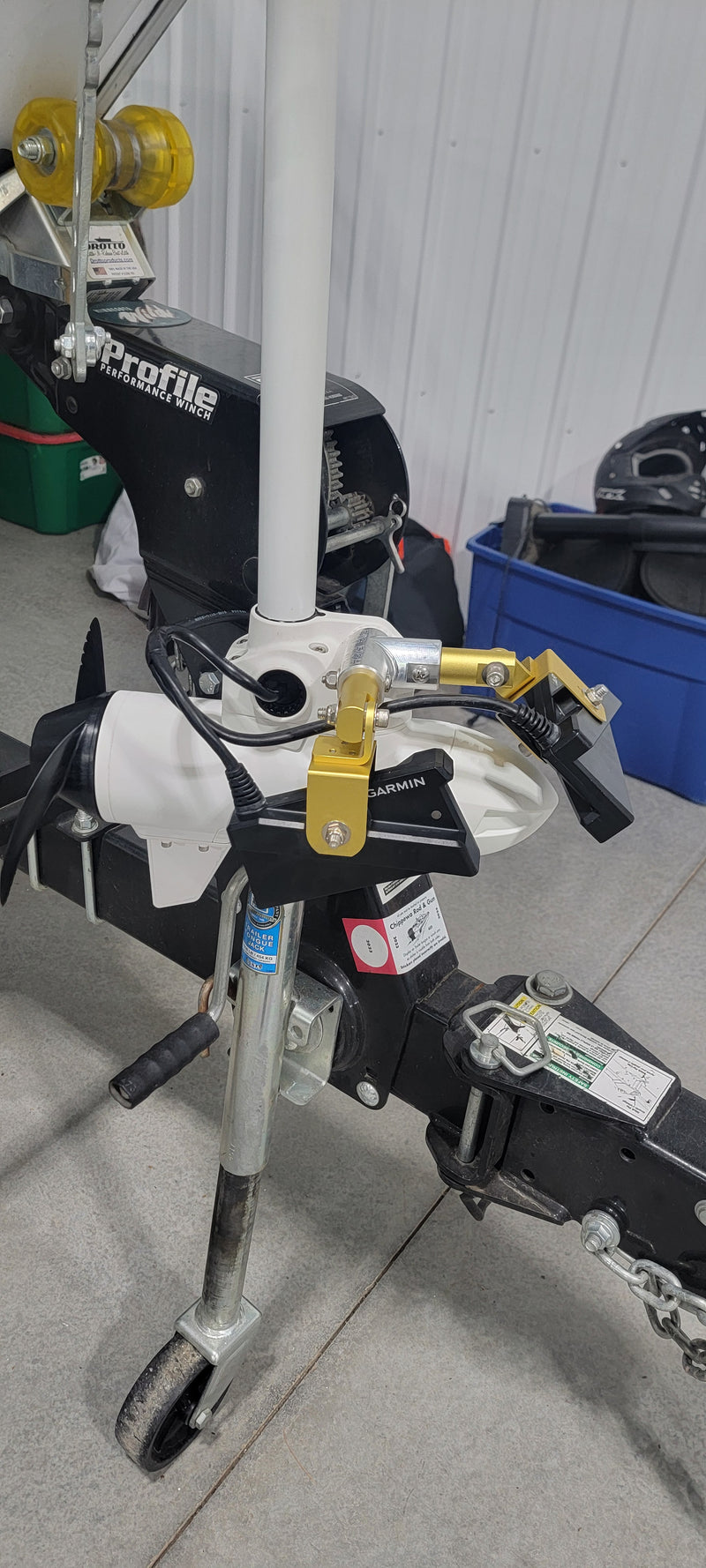 Garmin Kraken Dual Livescope Adjustable Bracket by Big Fish Encounters (In Stock Now)