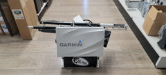 Used Garmin 1222 Arclab Shuttle with Livescope Plus, quick dock 32ah battery and standard length ice pole