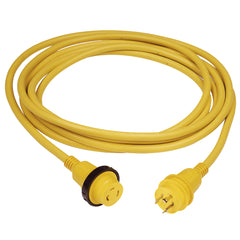 Marinco 30A 25' Molded Cordset - 125V - Yellow [199117]