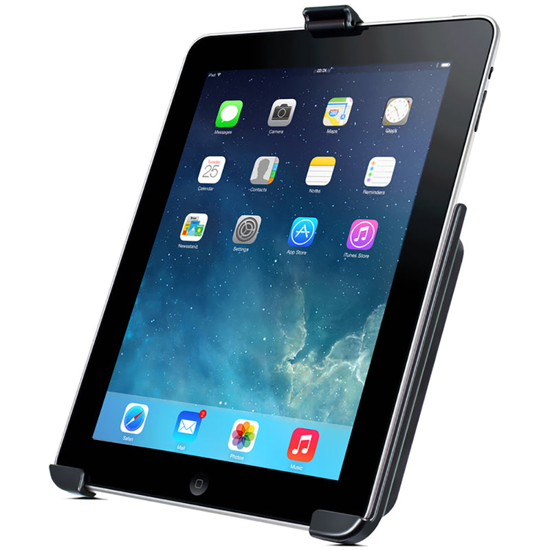 RAM Mount EZ-ROLL'R Cradle f/ Apple iPad 2, iPad 3, iPad 4 [RAM-HOL-AP15U]
