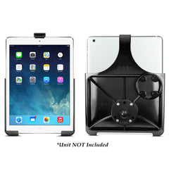 RAM Mount EZ-Rollr Model Specific Cradle w/Round Base Adapter for the iPad 5th Generation, Apple iPad Air 1-2  iPad Pro 9.7 [RAM-B-202-AP17U]