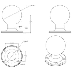 RAM Mount D Size 2.25