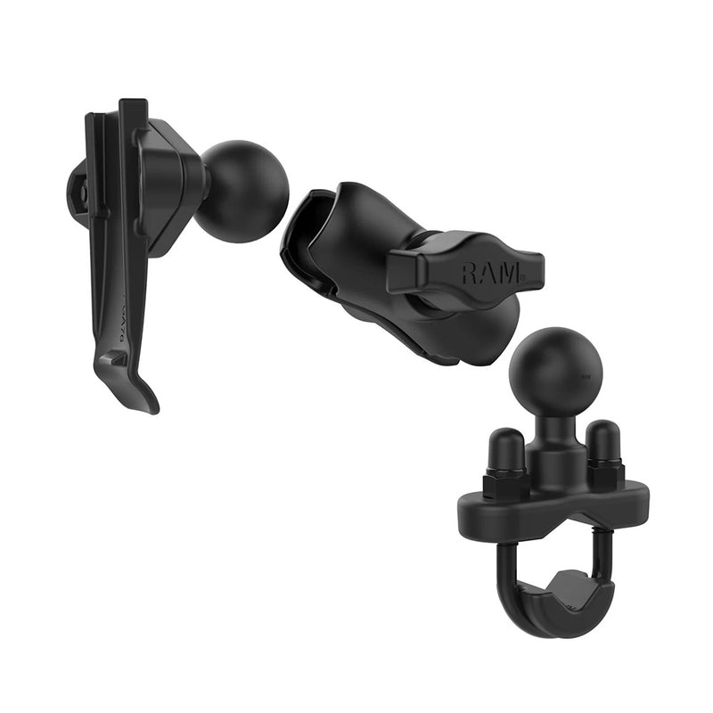 RAM Mount RAM Spine Clip Garmin Mount w/Handlebar U-Bolt Base [RAM-B-149Z-A-GA76U]