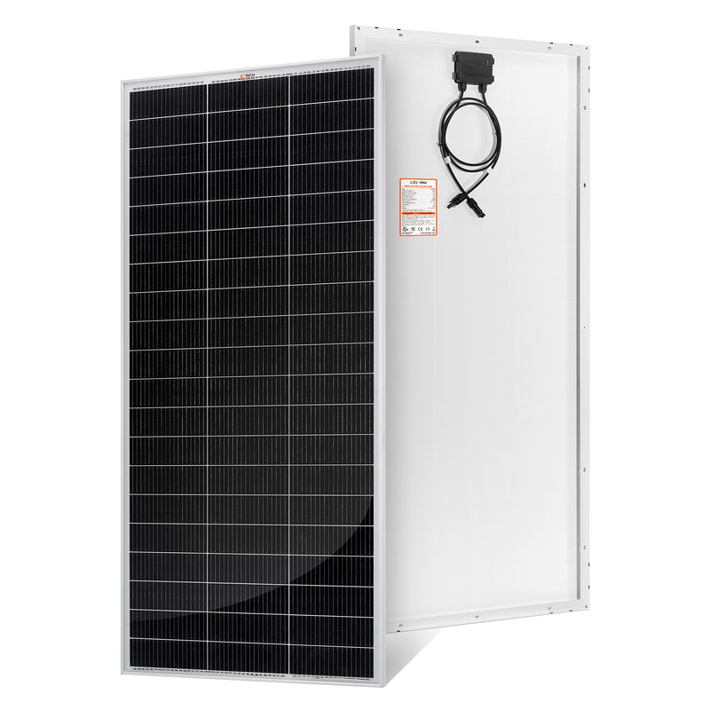 MEGA 200 PRO | 200 Watt 24 Volt Solar Panel | Premium 24V Off-Grid Solar Panel for RVs, Trailers, Cabins | 25-Year Output Warranty | UL Certified