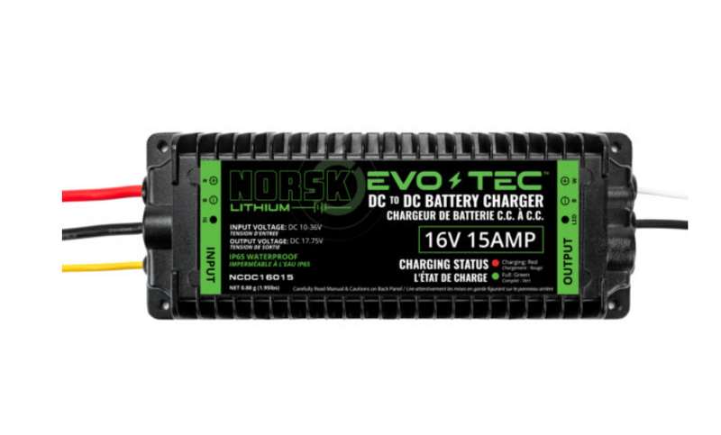 EVO-TEC™ 16V 15A DC to DC Charger – Norsk Lithium