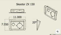 Beatdown Outdoors Leveling Plate - Skeeter ZX 150