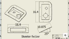 Beatdown Outdoors Leveling Plate - Skeeter FXR/ ZXR