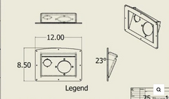 Beatdown Outdoors Leveling Plate - Legend