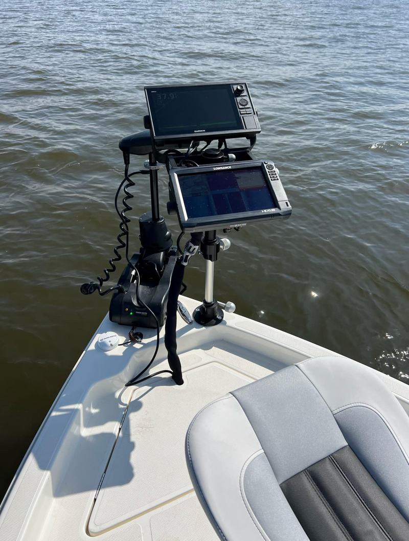 double mount for fish finders Beatdown Outdoors The Ultimate Double Stack Quick Release