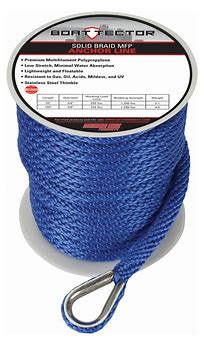 BoatTector ExMax SOLID BRAID MFP ANCHOR LINE - 3/8"X100'