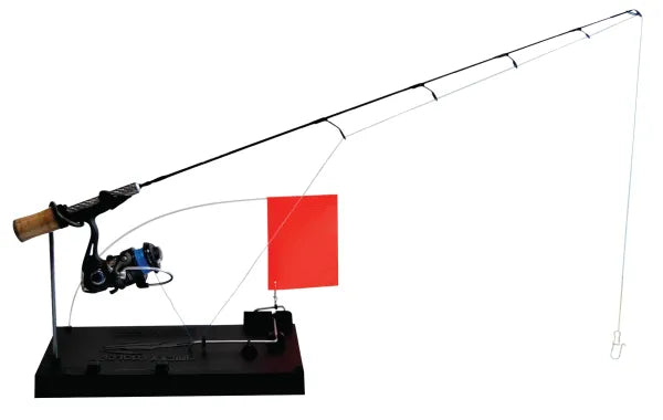 ice fishing rod holder tip up Finicky Fooler Tip Up